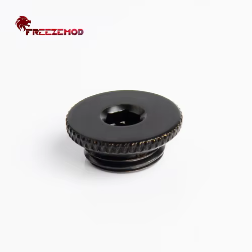 Freezemod PC refroidissement par eau Anti-fuite bouchon d'arrêt HDT-LLJ 1/4 "filetage externe 8mm ép