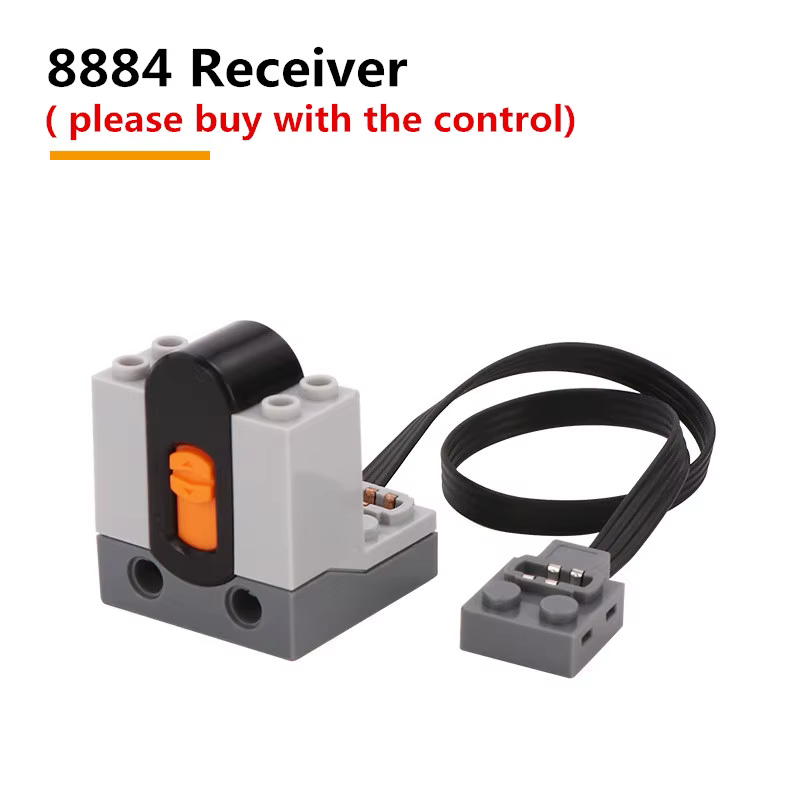Servomoteur M/L/XL, Version améliorée, gris/noir/rouge, fonctions d'alimentation technique, moteurs