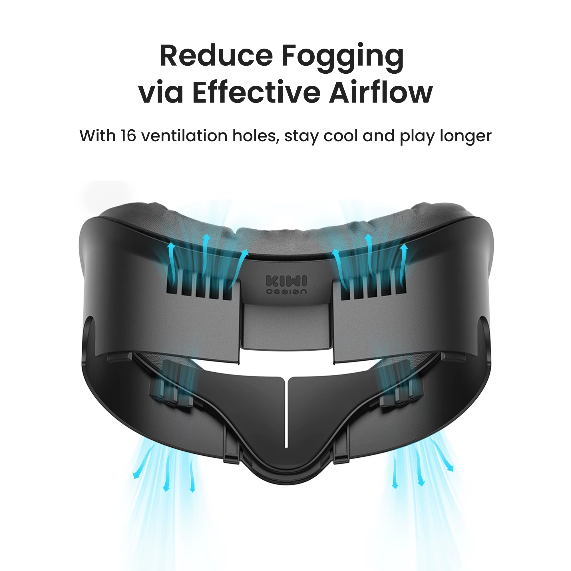 KIWI design V3 Interface faciale compatible avec les accessoires Meta Quest 3
