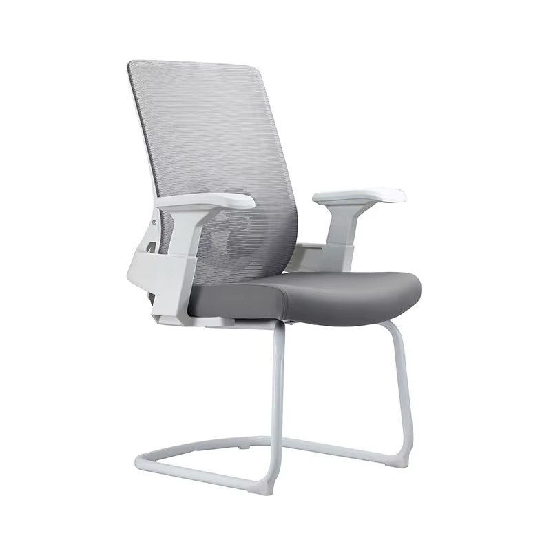 Chaise d'ordinateur de bureau ergonomique, sédentaire et confortable, avec dossier en maille respira