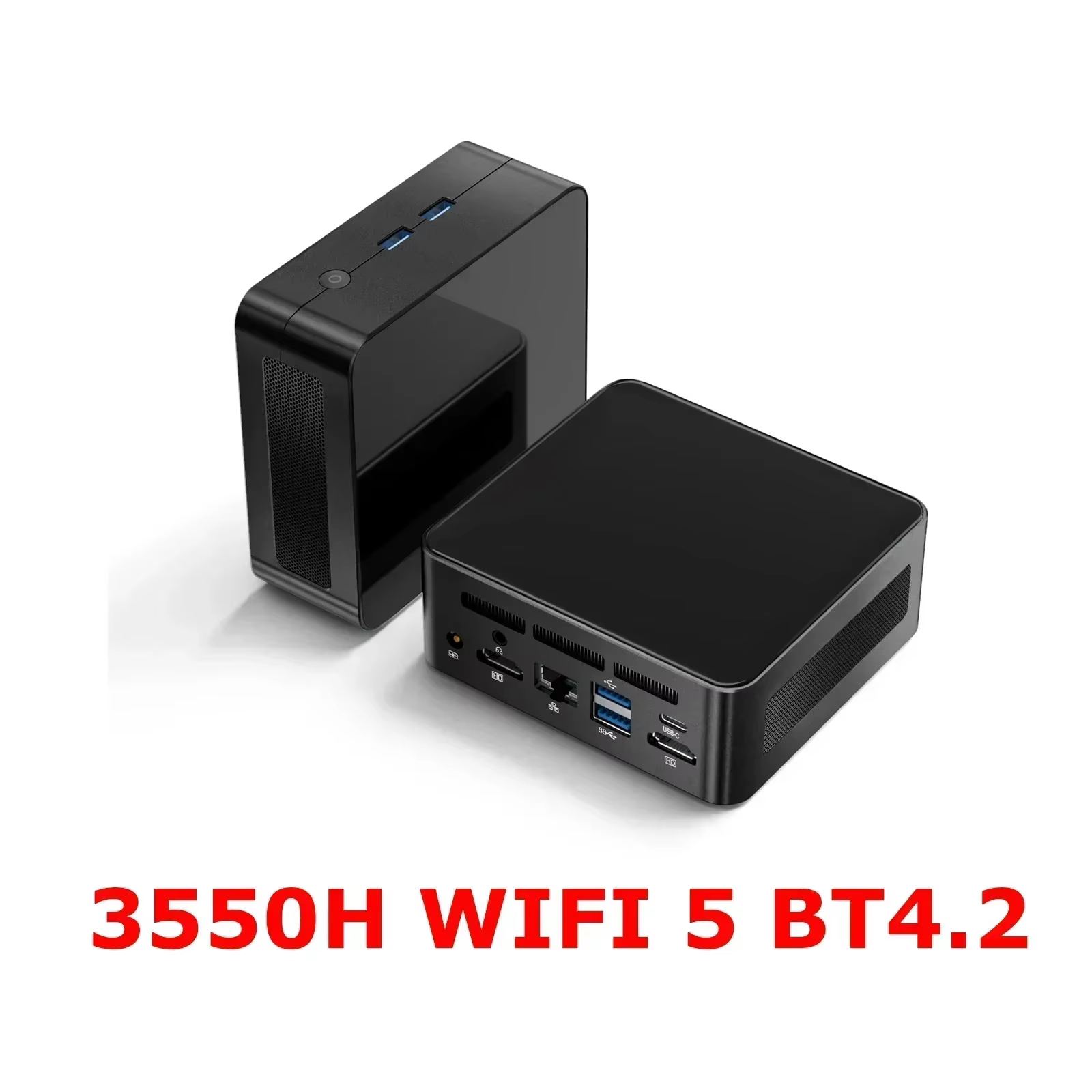 Chatreey Mini PC AN2P/AN2C Ryzen 5 5625U/3550H ordinateur de bureau de jeu NVME SSD WIFI6 HD Windows
