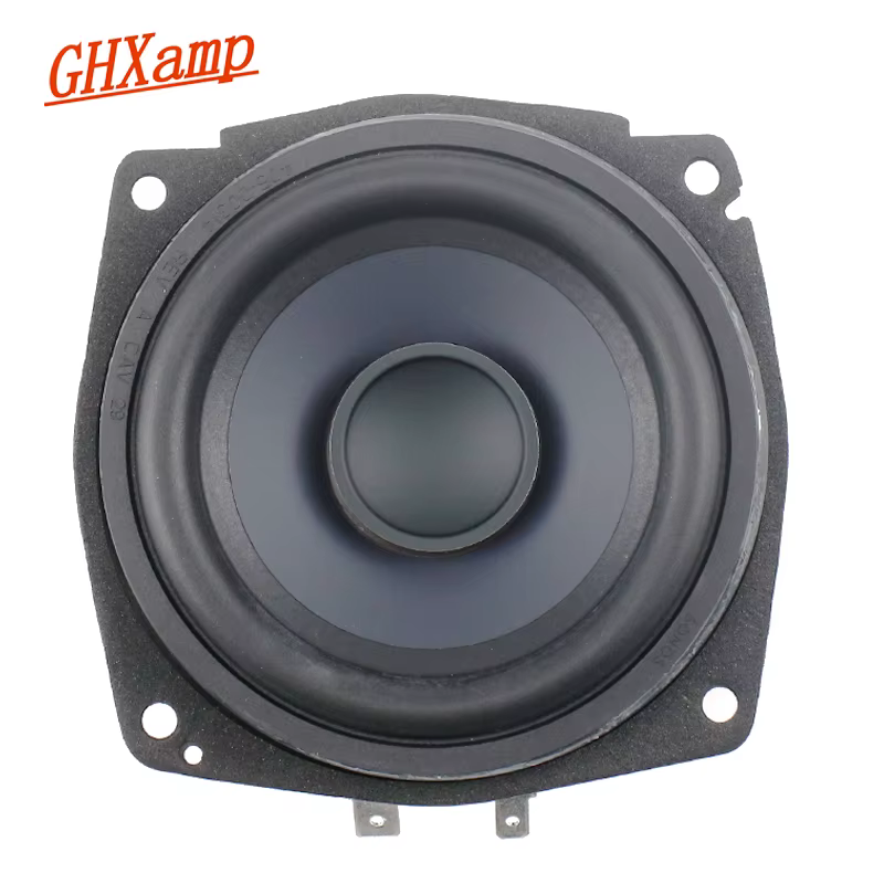 1 PC 3.5 pouces 97mm haut-parleurs mi-basse cône en aluminium magnésium 4ohm 35W Woofer haut de gamm