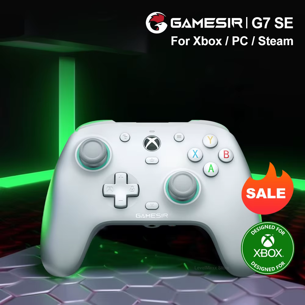 Gamesir G7 SE Manette de jeu XBOX Contrôleur filaire pour PC XSX, XSS, Xbox One Joystick effet Hall