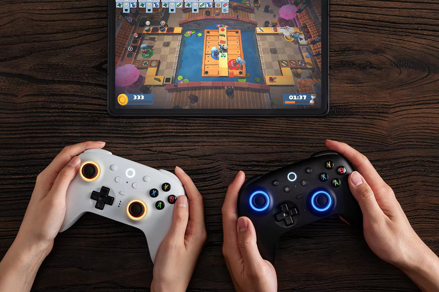 8BitDo Ultimate 2 contrôleur de jeu sans fil pour Windows 10/11 2.4G manette de jeu TMR avec station