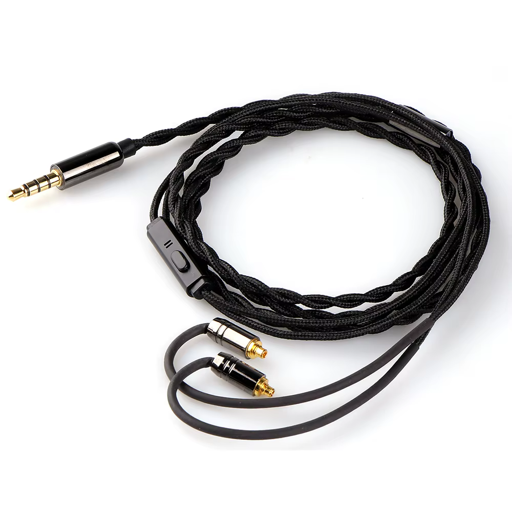 Tripowin Zombur 4N câble sans oxygène OFC haute pureté câble HiFi IEM avec micro couche extérieure e