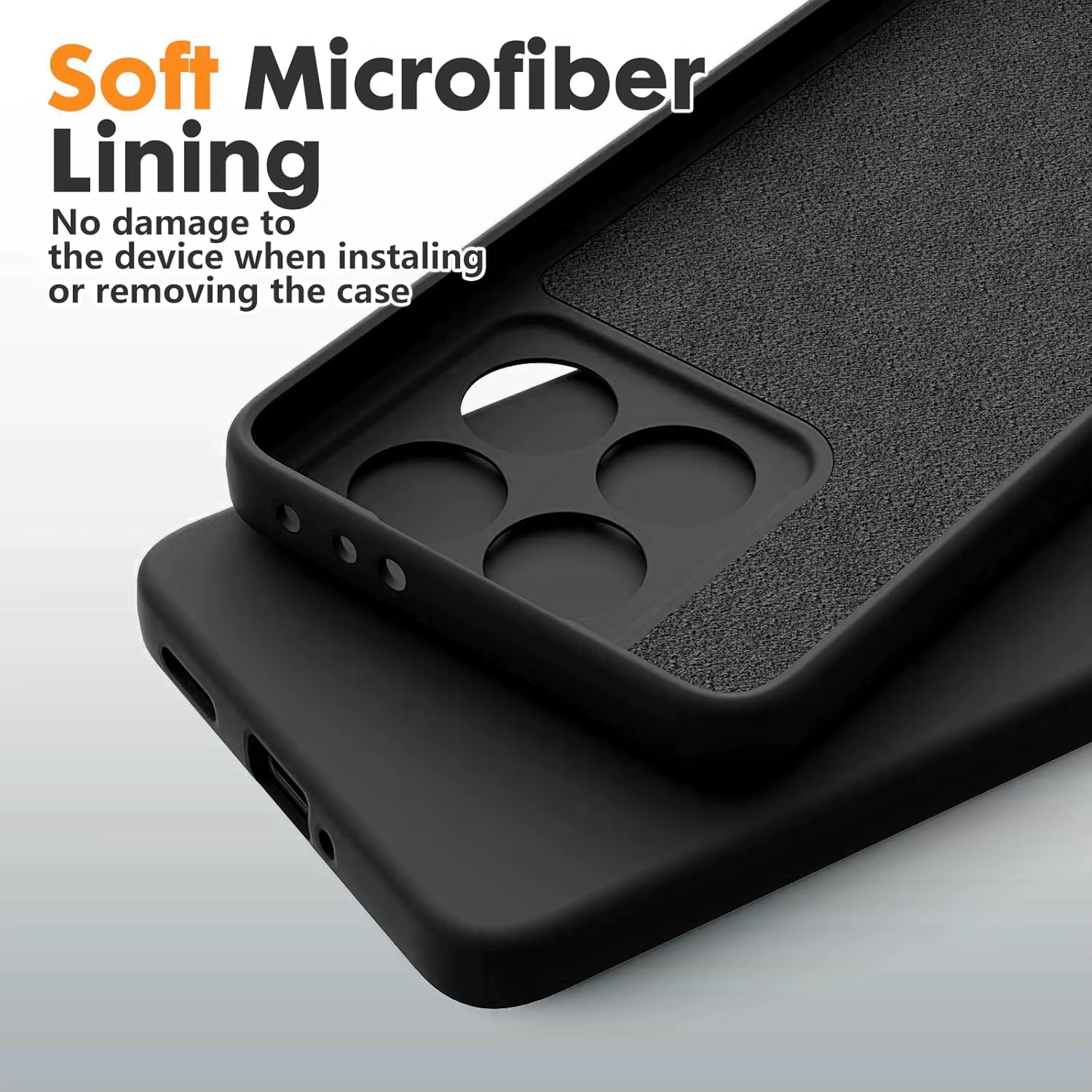 Coque en silicone liquide originale pour XiaoMi 15T 15TPro 11 Lite 12 12T 12X Mi 13 Lite 11T 14 14T