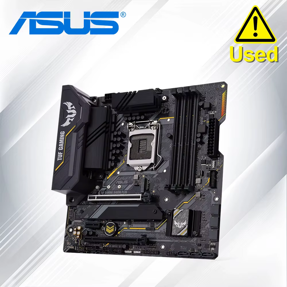 Carte mère ASUS TUF GAMING B460M PLUS mATX Intel B460 DDR4, SATA 6 Gbps, USB 3.2 Gen 1 128G LGA 1200