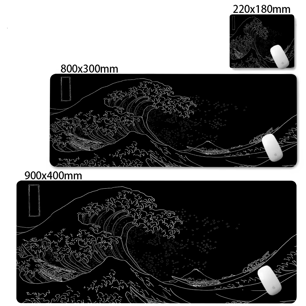 Large Gamer Mouse Mat Gaming XXL Mouse Pad Great Wave Gaming Mouse Pad Office Table Carpet Gaming Ma