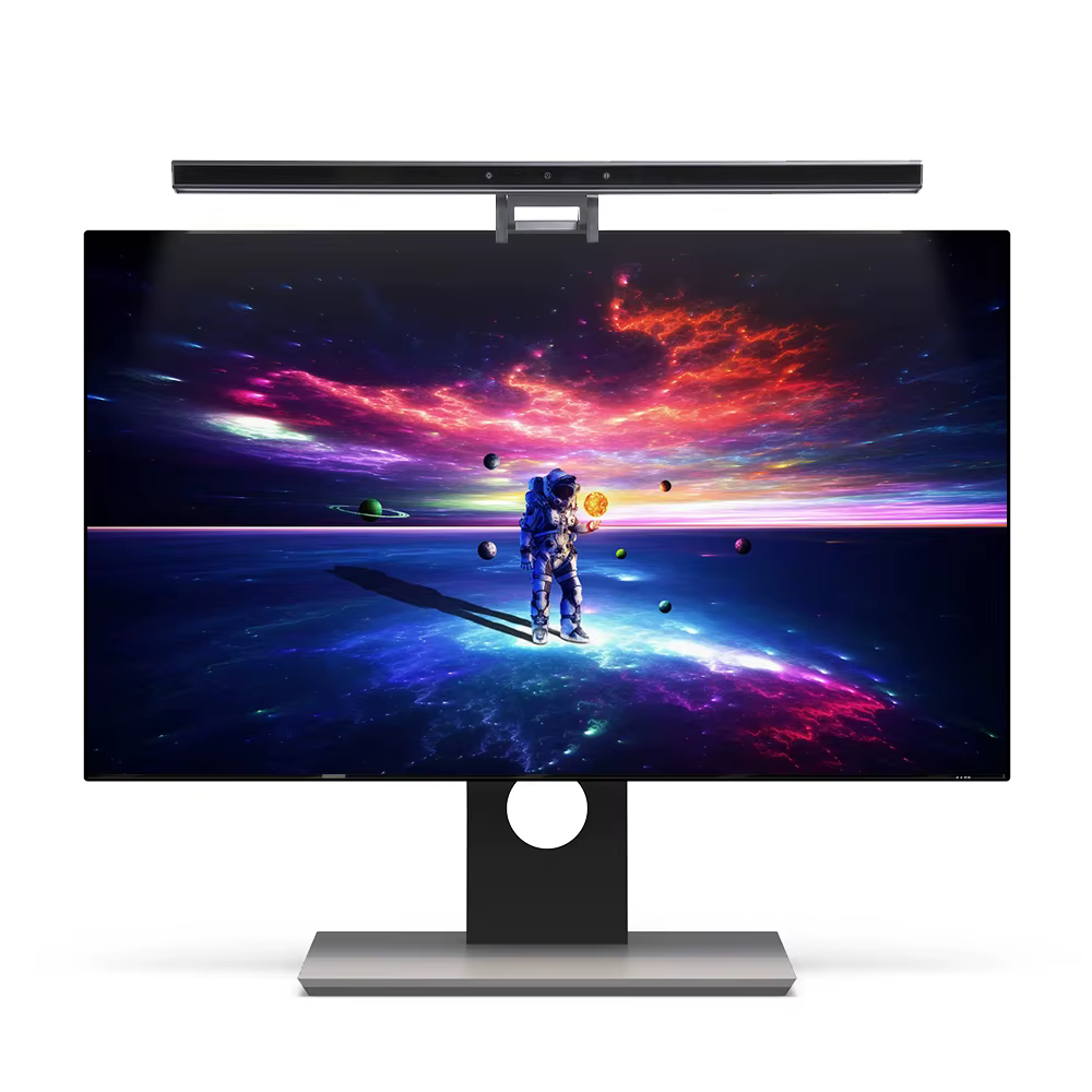 BlitzWolf BW-CML6 barre lumineuse pour moniteur de jeu RGB avec télécommande sans fil capteur dynami