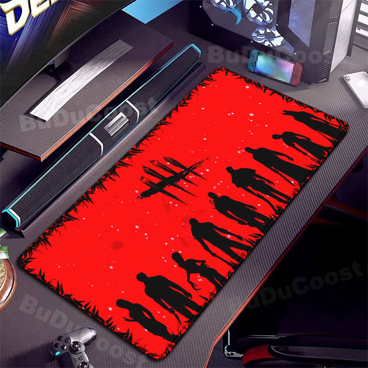 Souris de jeu D-Frequency by D-Daylight, accessoires de bureau média, clavier Gamer, Deskvirus, anti