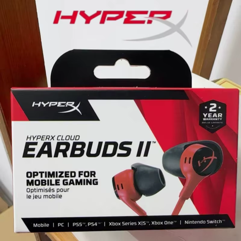 HyperX Cloud écouteurs II 2 filaire dans le jeu Audio dans l'oreille écouteur avec micro casque de j