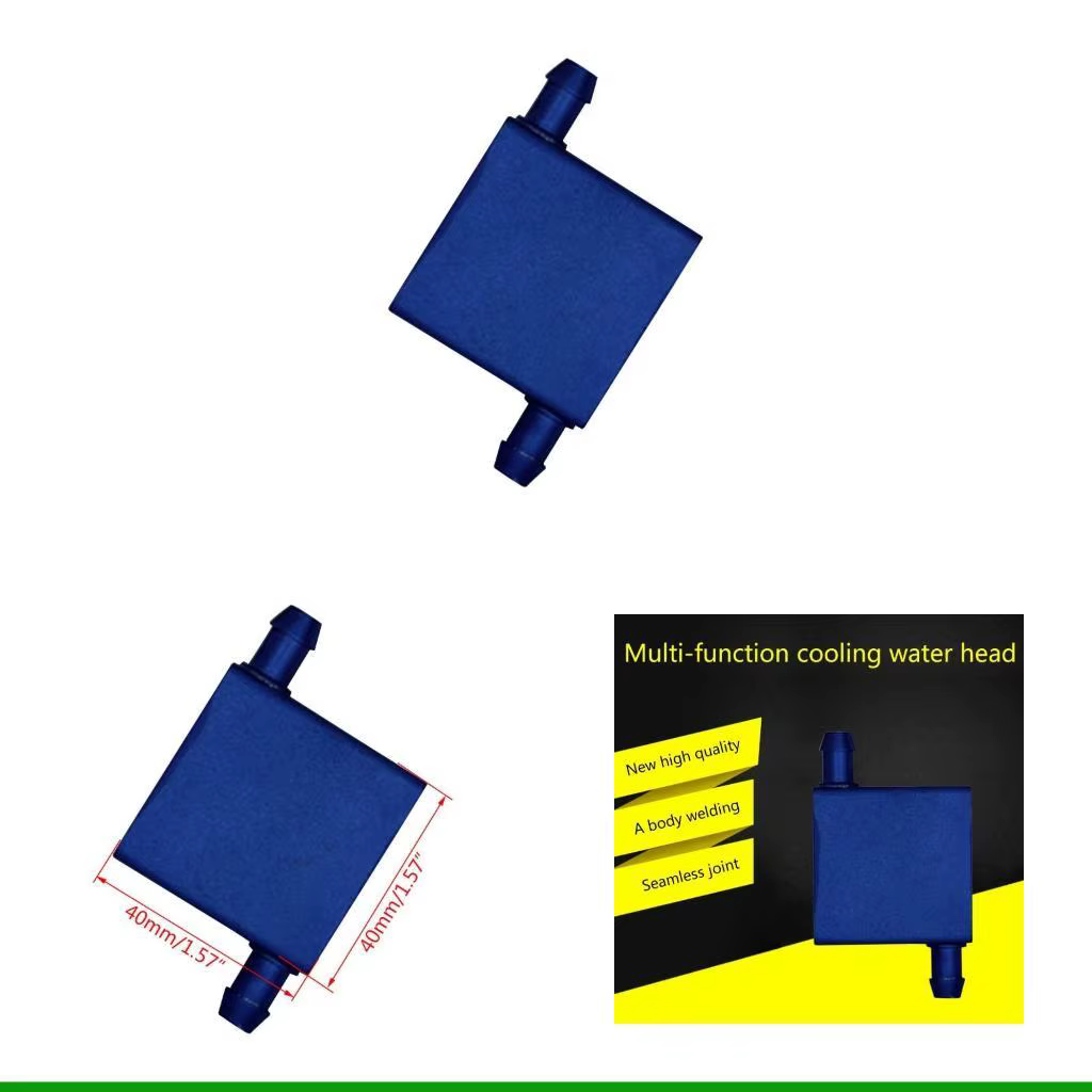 U55C 1,57 "Bloc refroidissement d'eau d'aluminium