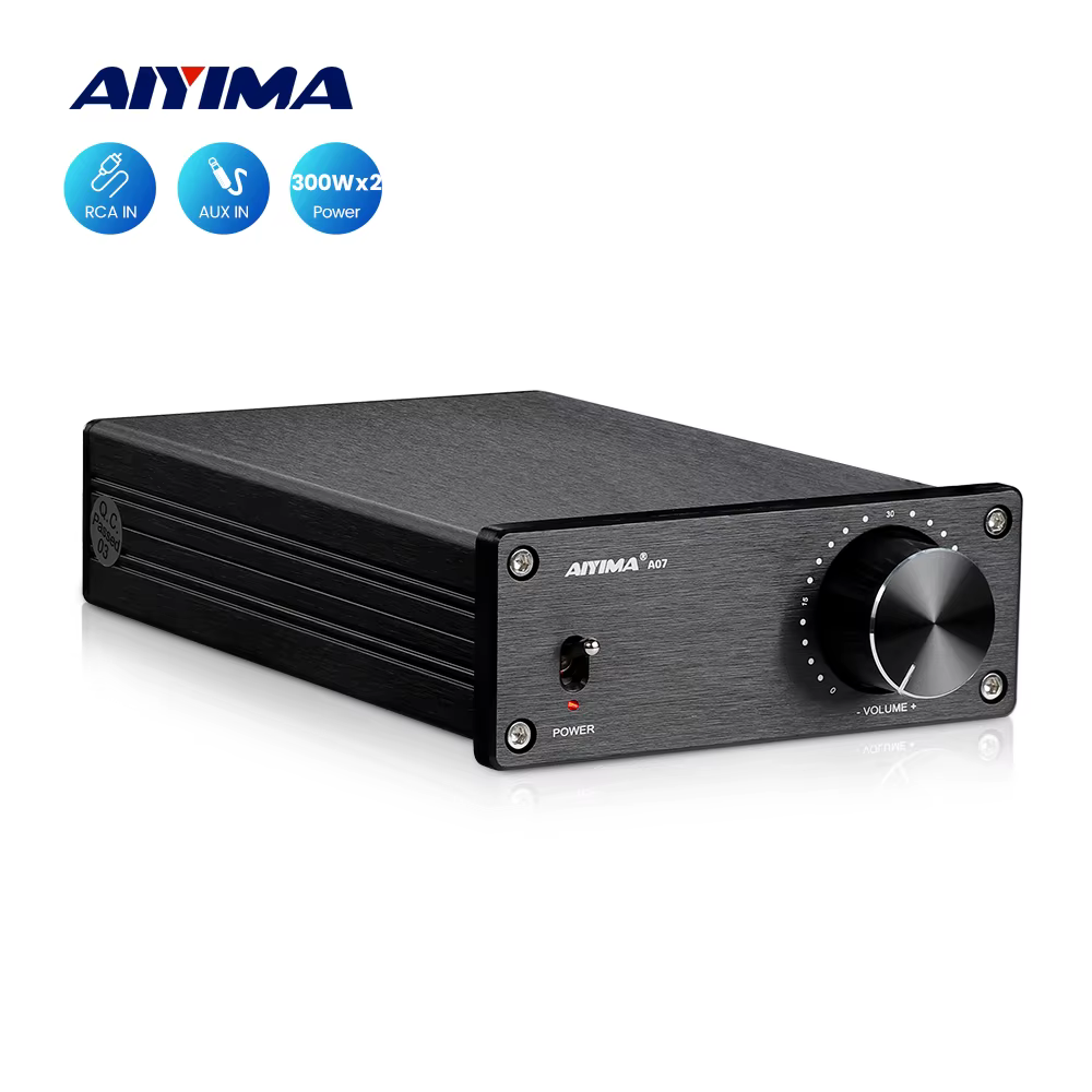 Amplificateur audio AIYIMA TPA3255 Bluetooth Amplify A07 A07 PRO A07 MAX Amplificateur de son 2.0 St
