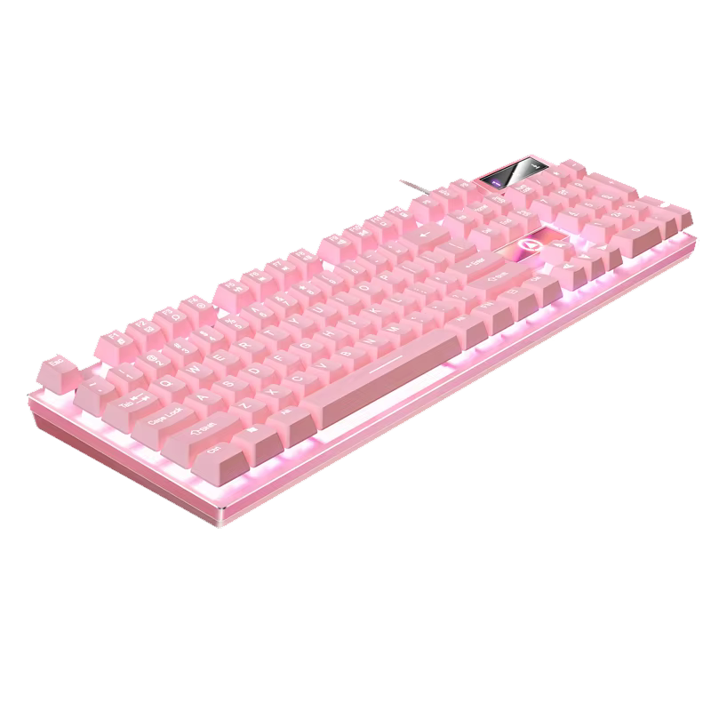 Clavier de jeu filaire USB, 104 touches compatibles avec ordinateur/ordinateur/PC Windows, conceptio
