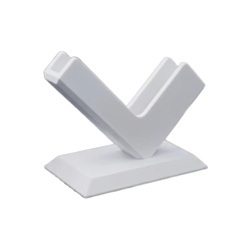 Support de cartes de visite imprimé en 3D, organisateur de cartes de bureau peu encombrant, texture