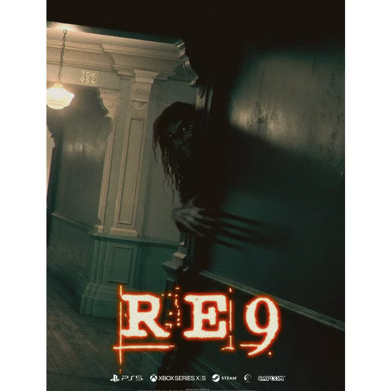 Poster esthétique de jeu vidéo d'horreur Resident-Evil 9 Requiem, images d'art murales, peinture sur