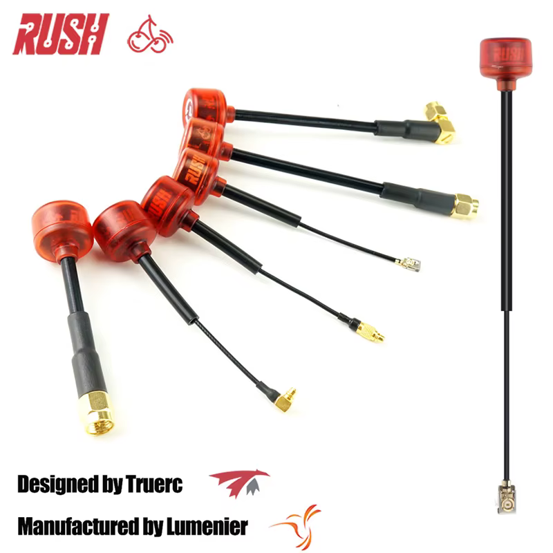 Rush Cherry FPV 5.8G antenne LHCP RHCP SMA adaptateur de connecteur d'antenne de course longue porté