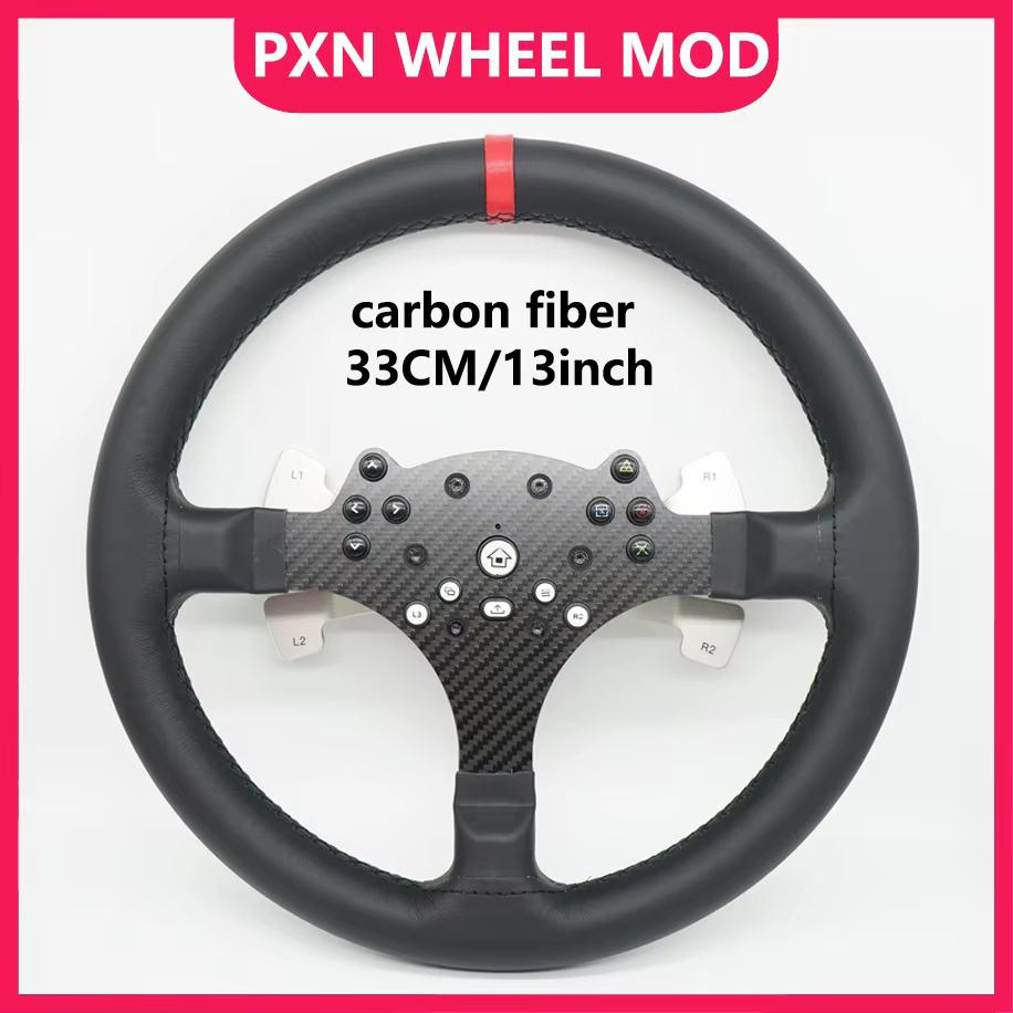 SIMPUSH 13 pouces 33 cm volant circulaire rallye sim course pour PXN V10 V10 PRO