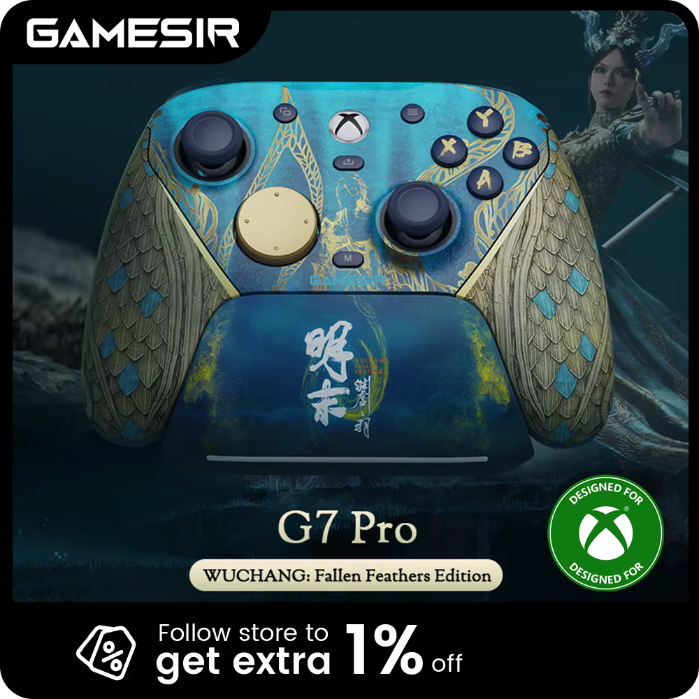 Manette de jeu sans fil GameSir G7 Pro Wuchang pour Xbox Series X | S, Xbox One, Steam, PC, Androi