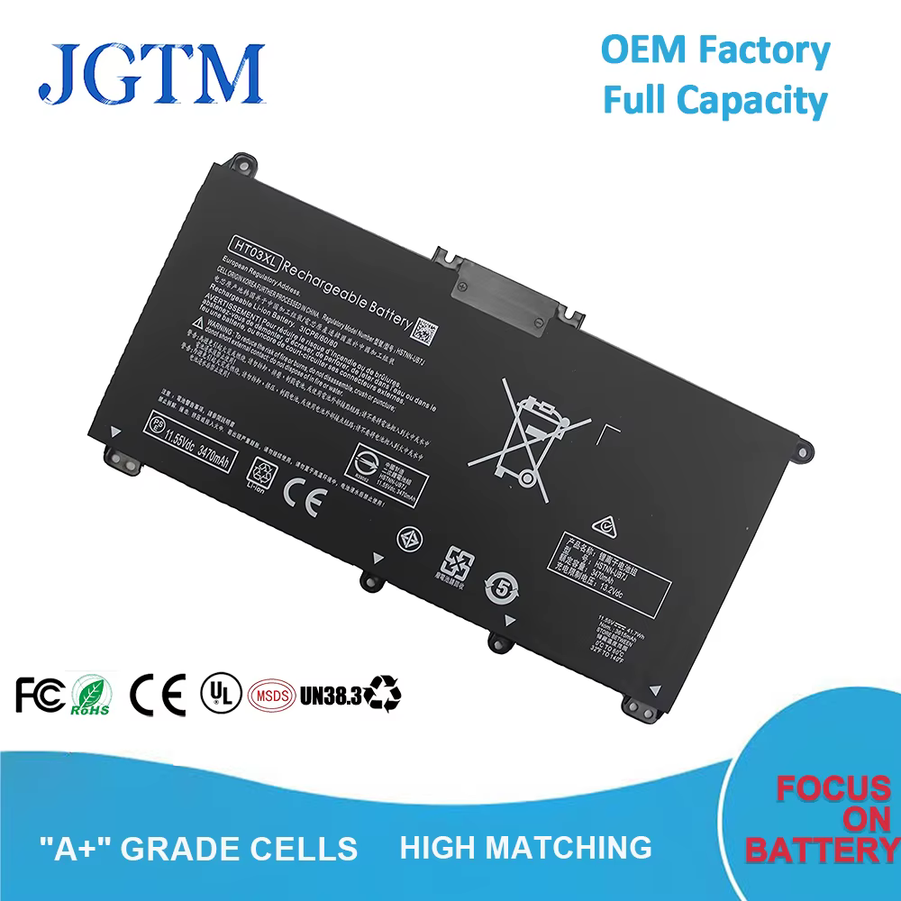 HT03XL OEM Usine HP Ordinateur Portable Batterie Ordinateur pour HP Ordinateur Portable TPN-Q207/TPN