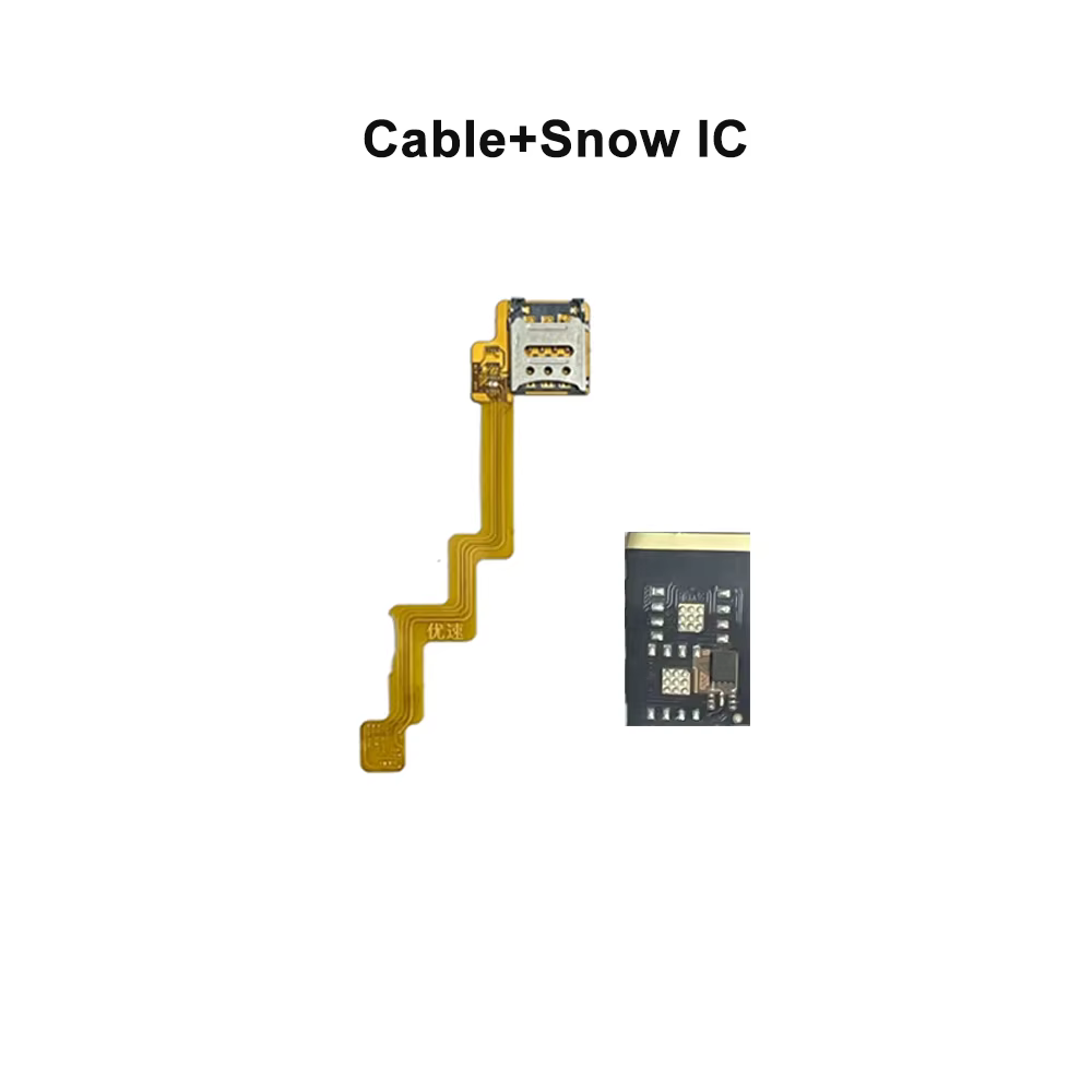 Wylie plateau de carte intégré Esim vers Sim câble flexible double carte pour iPhone 17 16 15 14 Pro