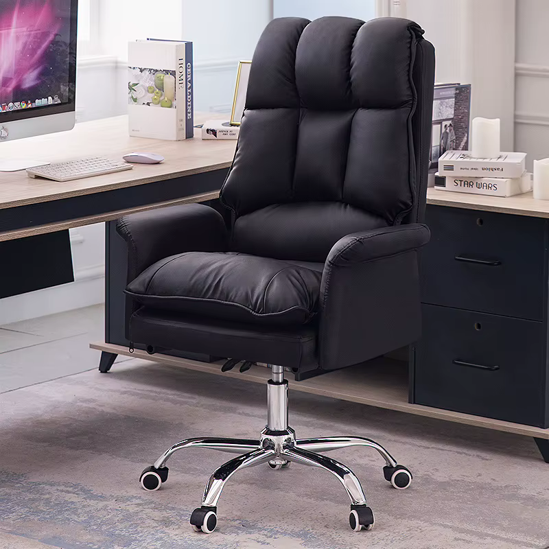 Chaise de jeu blanche confortable pour filles, canapé doux, chaise d'ordinateur de chambre à coucher