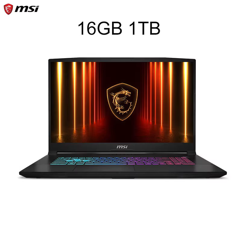 Ordinateur portable de jeu MSI Katana 17 HX 2025, écran IPS 2,5K QHD 240 Hz de 17,3 pouces, Intel i9