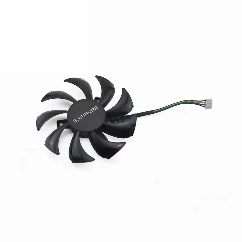 Ventilateur de refroidissement pour carte graphique Sapphire RX 460, Sapphire RX 550, nouveau ventil