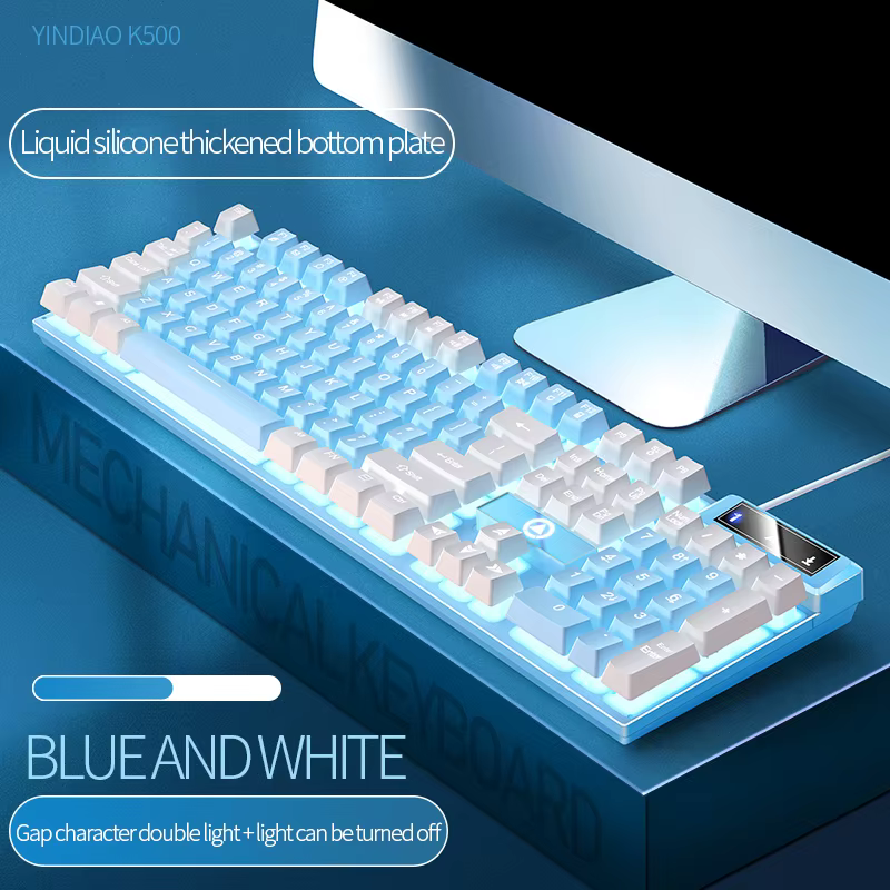 YINDIAO clavier de jeu filaire ordinateurs portables ordinateurs de bureau PC ordinateur accessoires