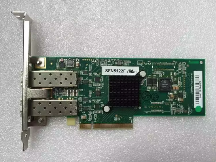 Carte réseau NIC SFN5122F double port 10GbE 10Gbps PCI-E