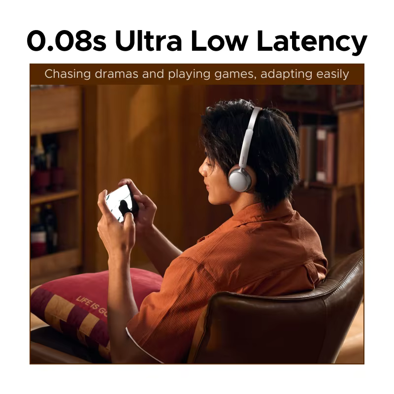 UGREEN Studio Plus 25dB ANC casque antibruit actif sans fil sur l'oreille écouteurs Bluetooth, Audio