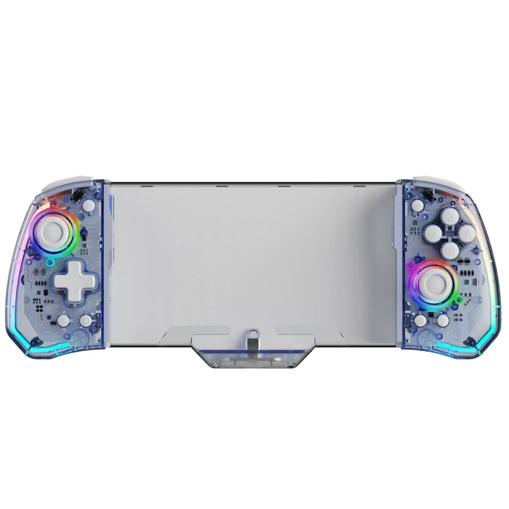 Manette de jeu LinYuvo pour SWITCH avec joystick à effet Hall, Turbo, double vibration, gyroscope 6