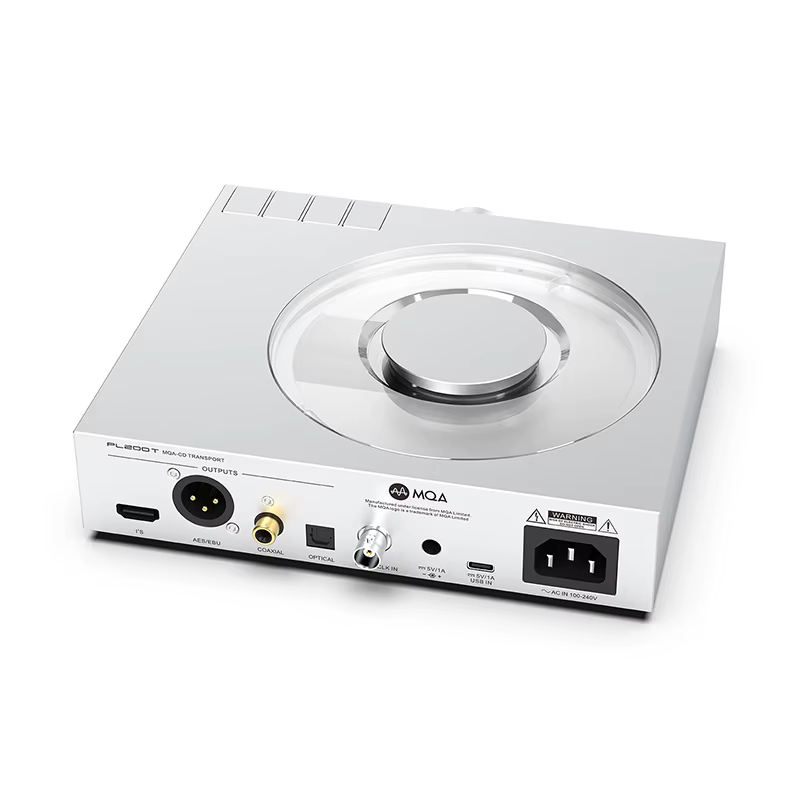 Lecteur CD SMSL PL200T MQA-CD Horloge de transport Entrée et sortie P.A.S.S. sortie optique coaxiale