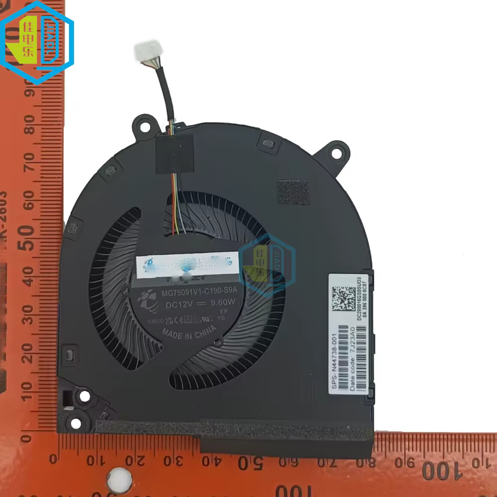 Ventilateur CPU GPU pour HP Victus 16 16-S 16-R 16-S0000 16-R0076TX 2023 DC12V N44738-001 MG75091V1