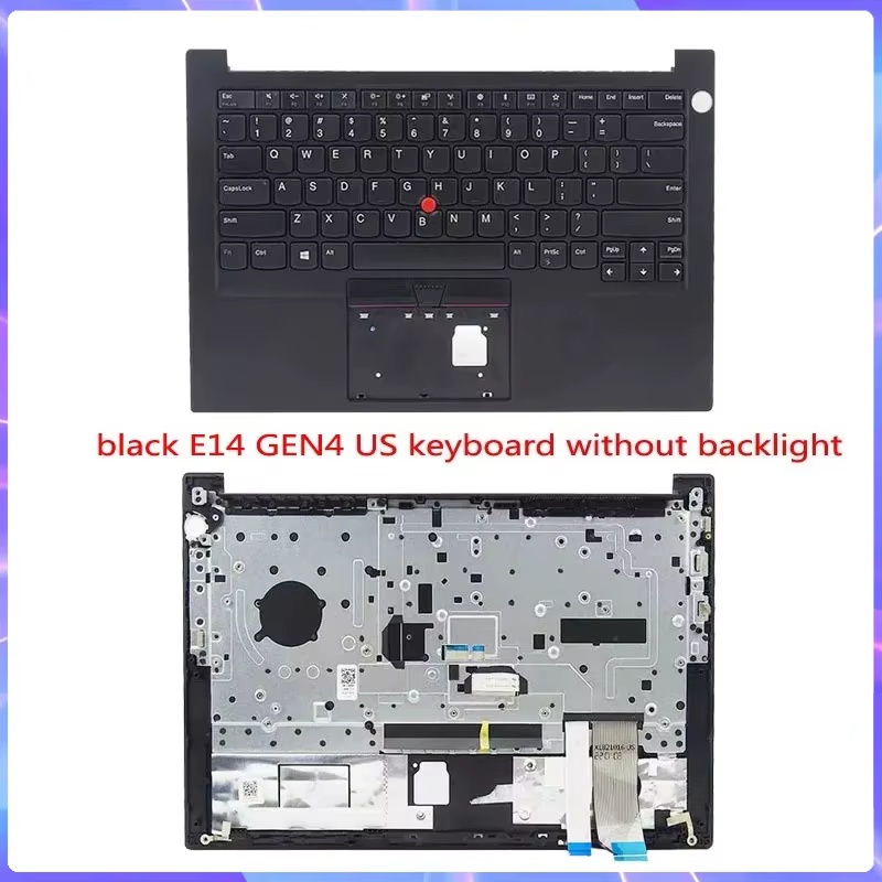 Nouveau pour Thinkpad E14 Gen2 GEN3 GEN4 remplacement d'ordinateur portable avec repose-paume clavie