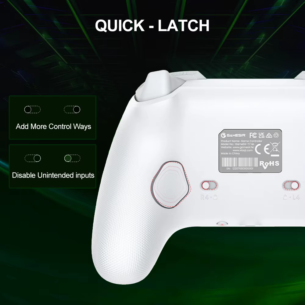 Gamesir G7 SE Manette de jeu XBOX Contrôleur filaire pour PC XSX, XSS, Xbox One Joystick effet Hall