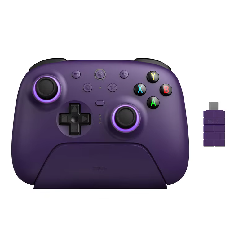 Contrôleur de jeu sans fil 8BitDo Ultimate 2 pour PC et Android avec manettes TMR, déclencheurs comm