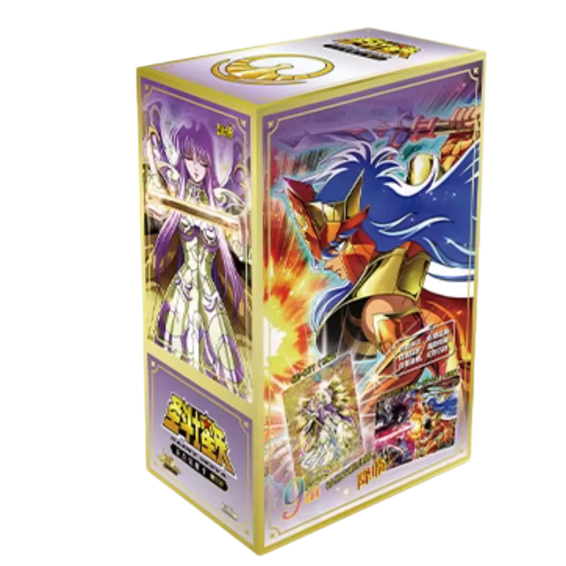 KAYOU véritable Saint Seiya carte Saint tissu cartes d'éveil limitée Athena Poseidon SE cartes Anime