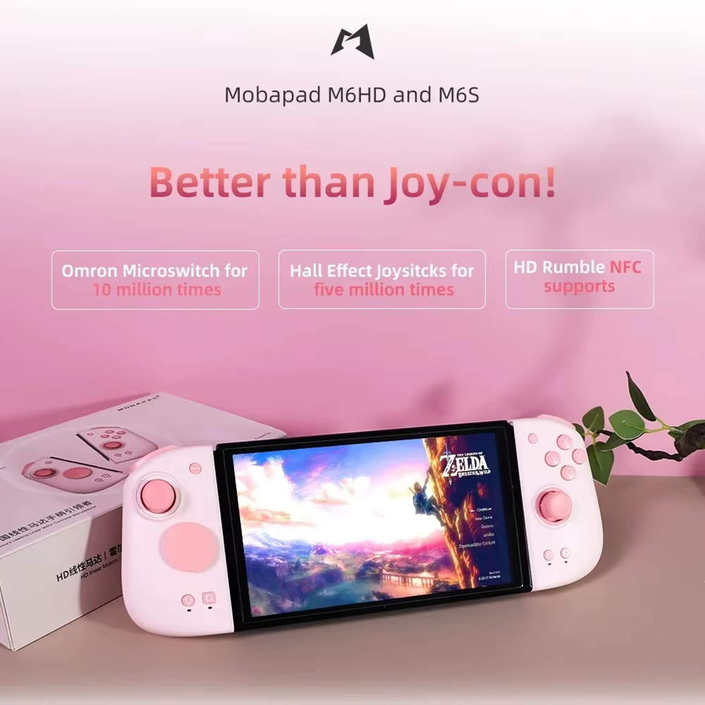 MOBAPAD M6 Gemini M6s contrôleur de Console de jeu pour Nintendo Switch Joypad poignée gauche droite