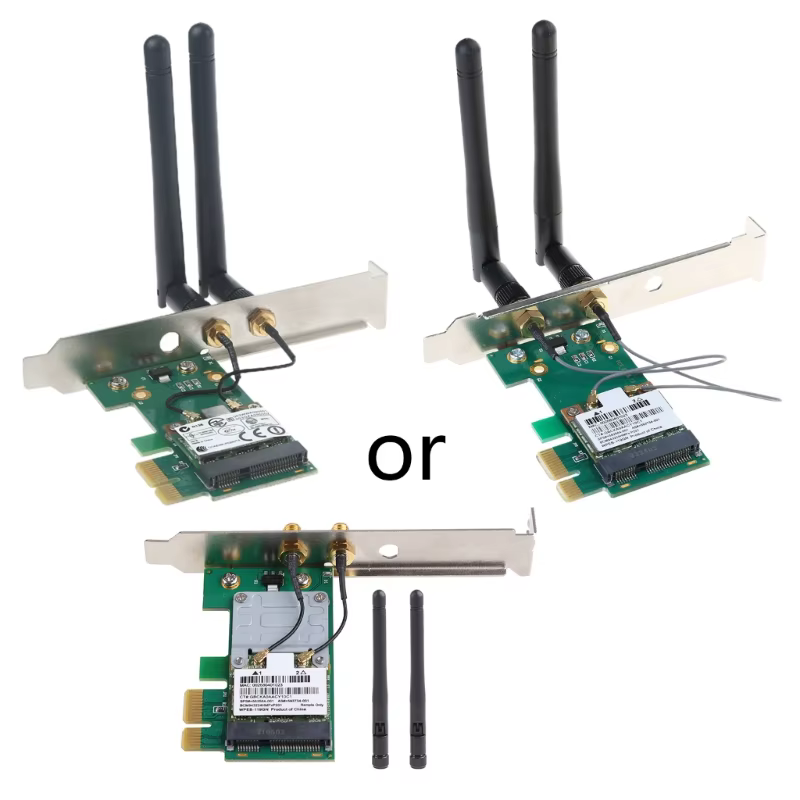 Carte Wi-Fi PCI-E pour MacOS Windows, adaptateur réseau PCI-E, compatible Mac, point d'accès instant