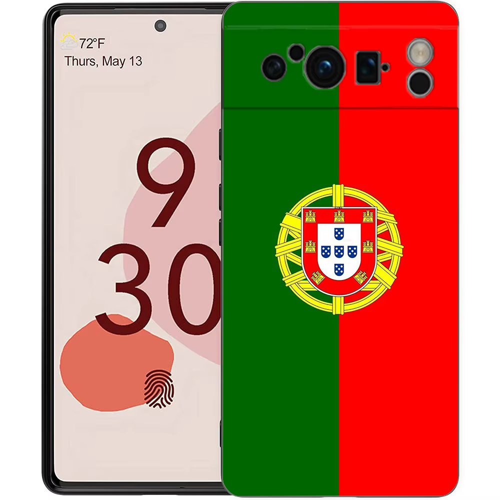 Coque de téléphone Portugal pour Google Pixel 10 9 8 7 6 Pro XL 9A 8A 6A 7A 5G, souple, antichoc, en