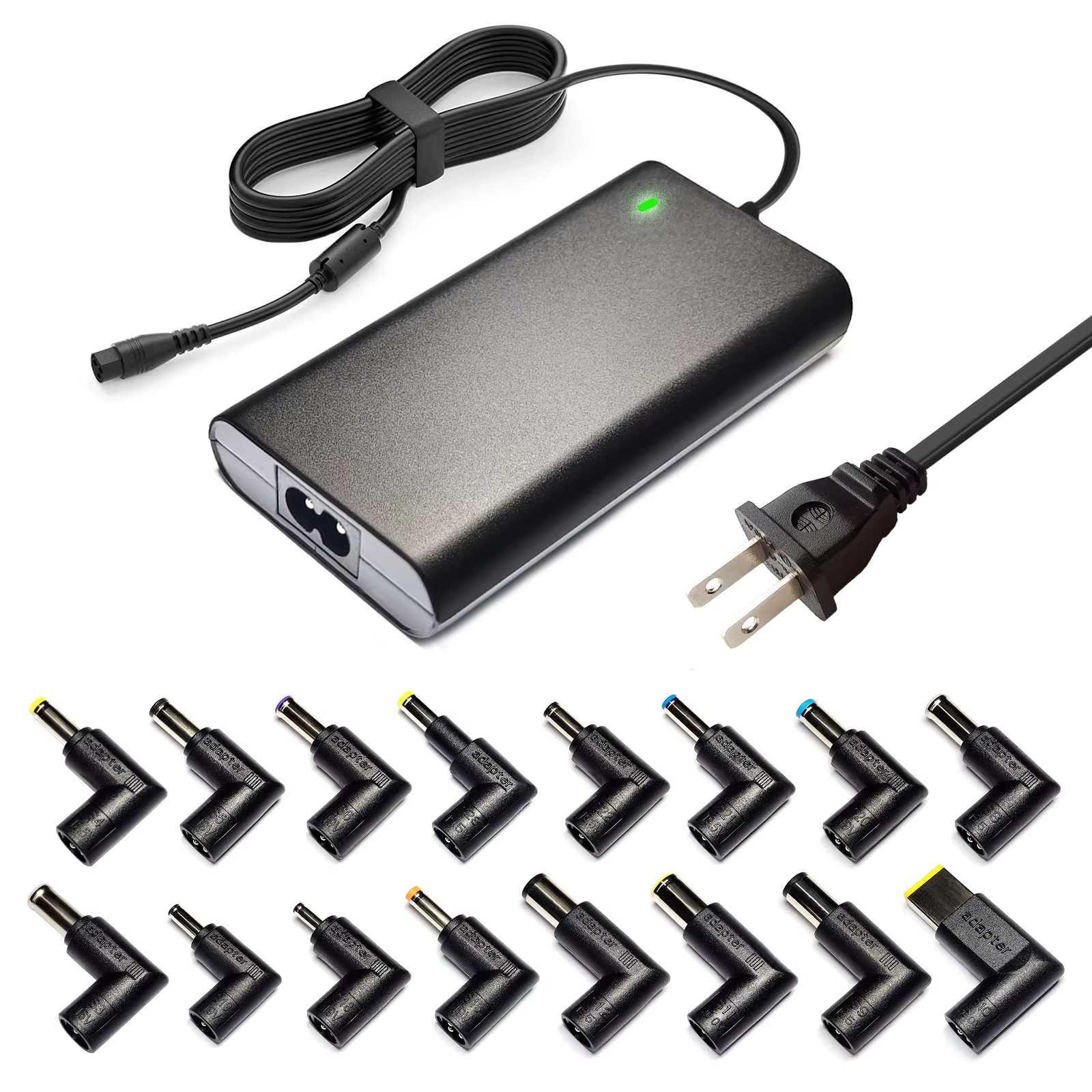 Adaptateur universel de chargeur pour ordinateur portable, cordon d'alimentation 90W 65W pour ordina