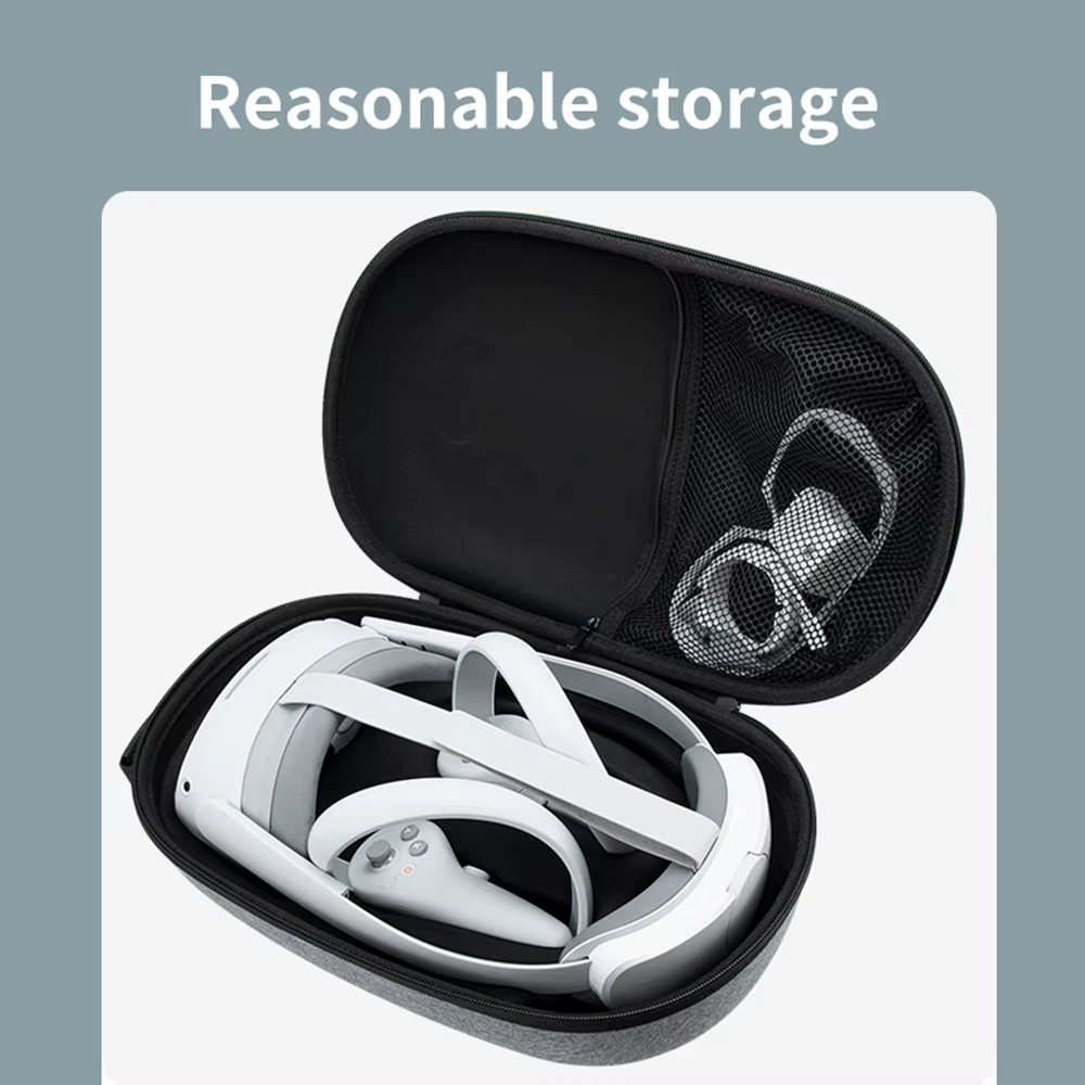 Étui de voyage rigide portable pour casque VR Pico 4, sac de rangement de protection résistant aux c