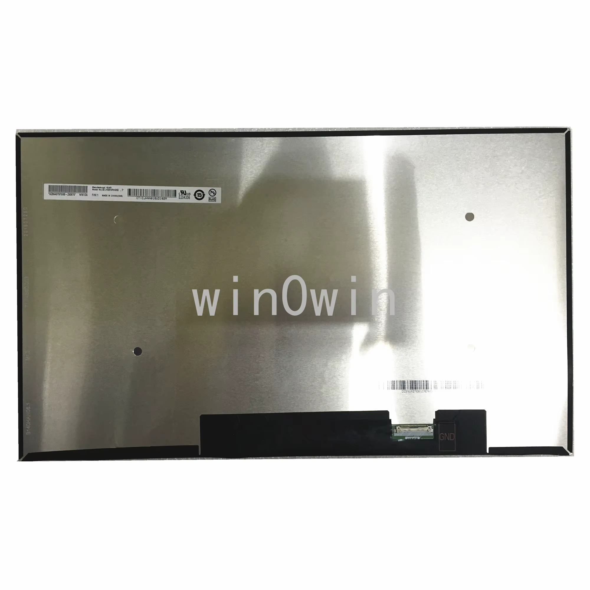 Écran LCD pour ordinateur portable 14.0 pouces, B140HAN06.7, matrice 1920x1080 EDP