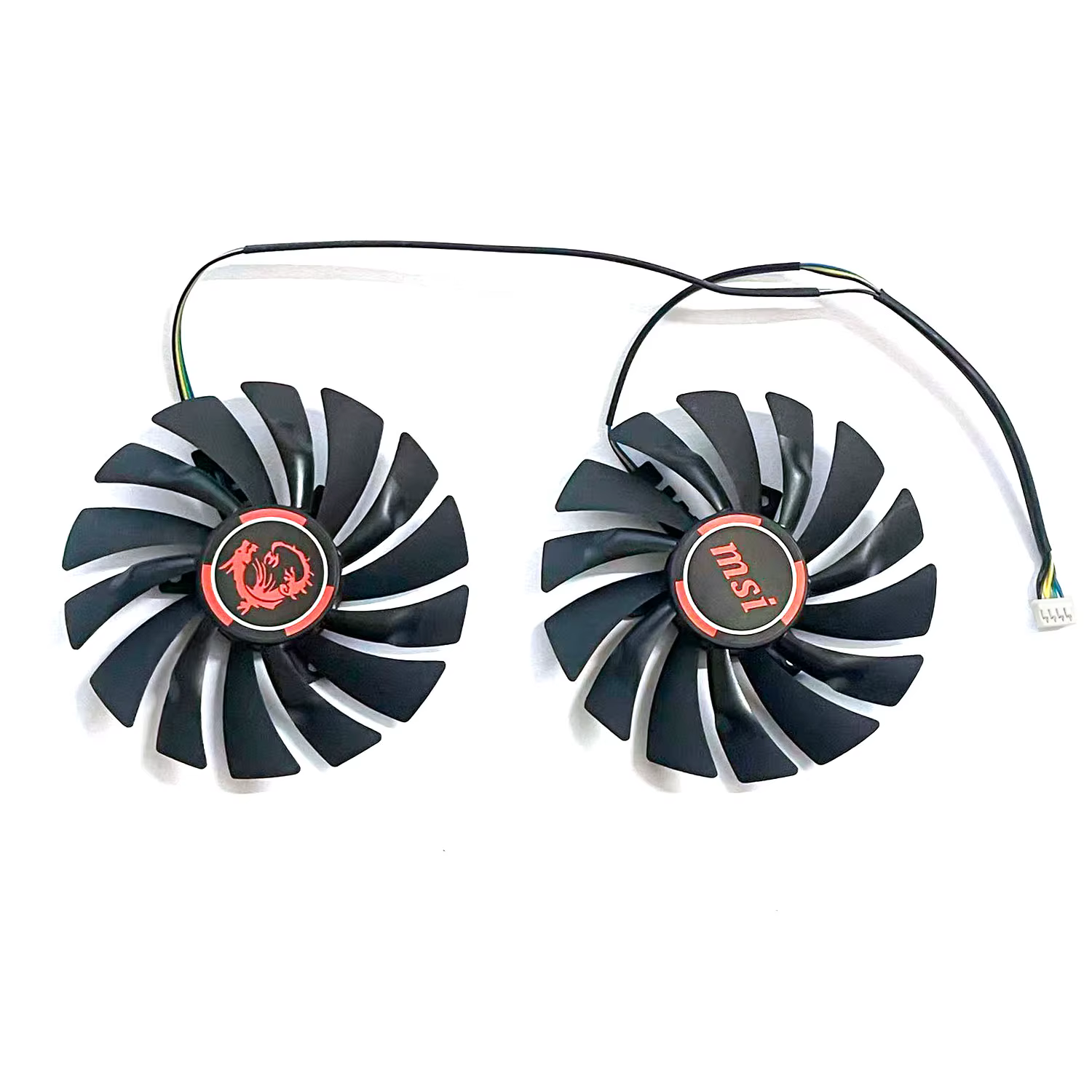 Ventilateur de carte graphique UKGF neuf 95MM 4PIN PLD10010S12HH GTX1080 pour MSI GTX960 1060 1070 1