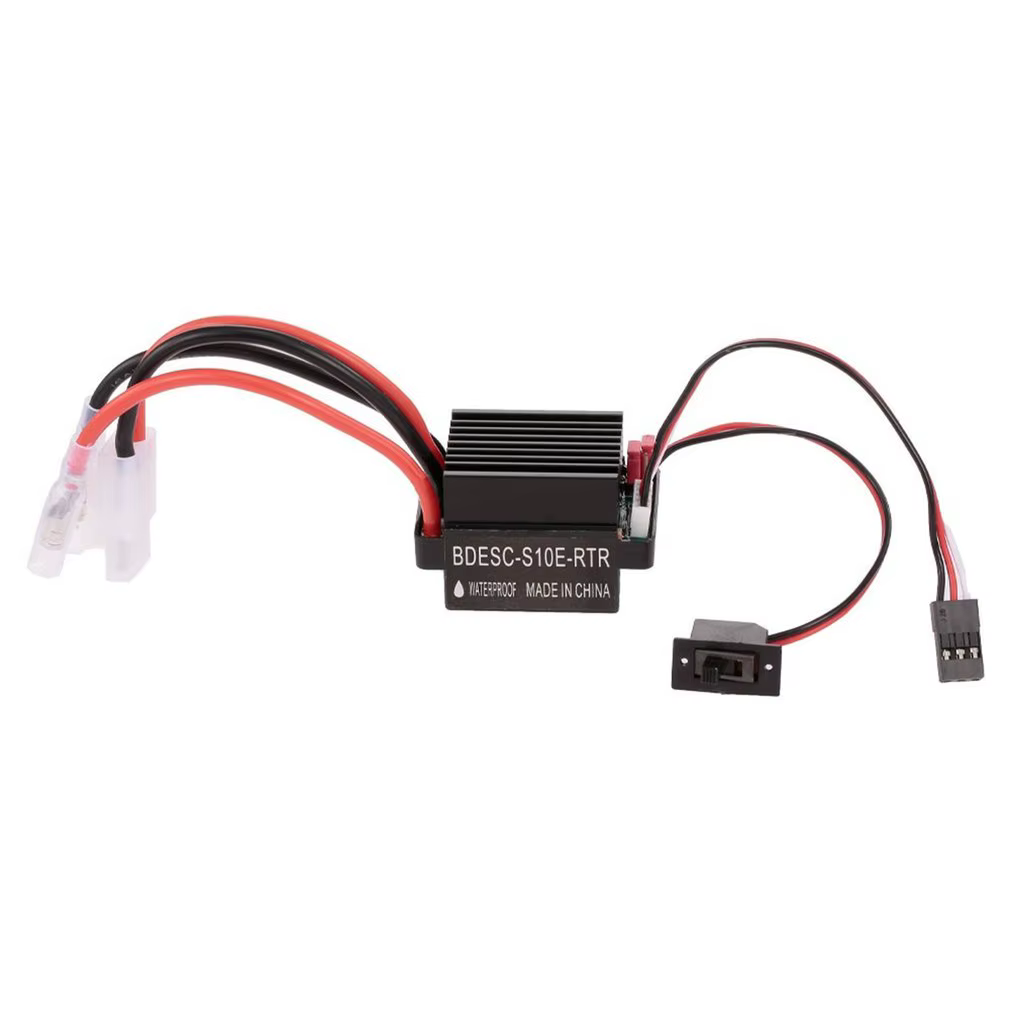 Contrôleur de vitesse électrique ESC brossé étanche 5V/2A BEC 320A 2-3S, adapté à la voiture RC à l'