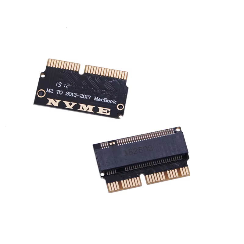 Adaptateur pour Macbook SSD M.2 NVMe PCI-E M2, carte de conversion pour Apple Macbook Air Pro 2013 –