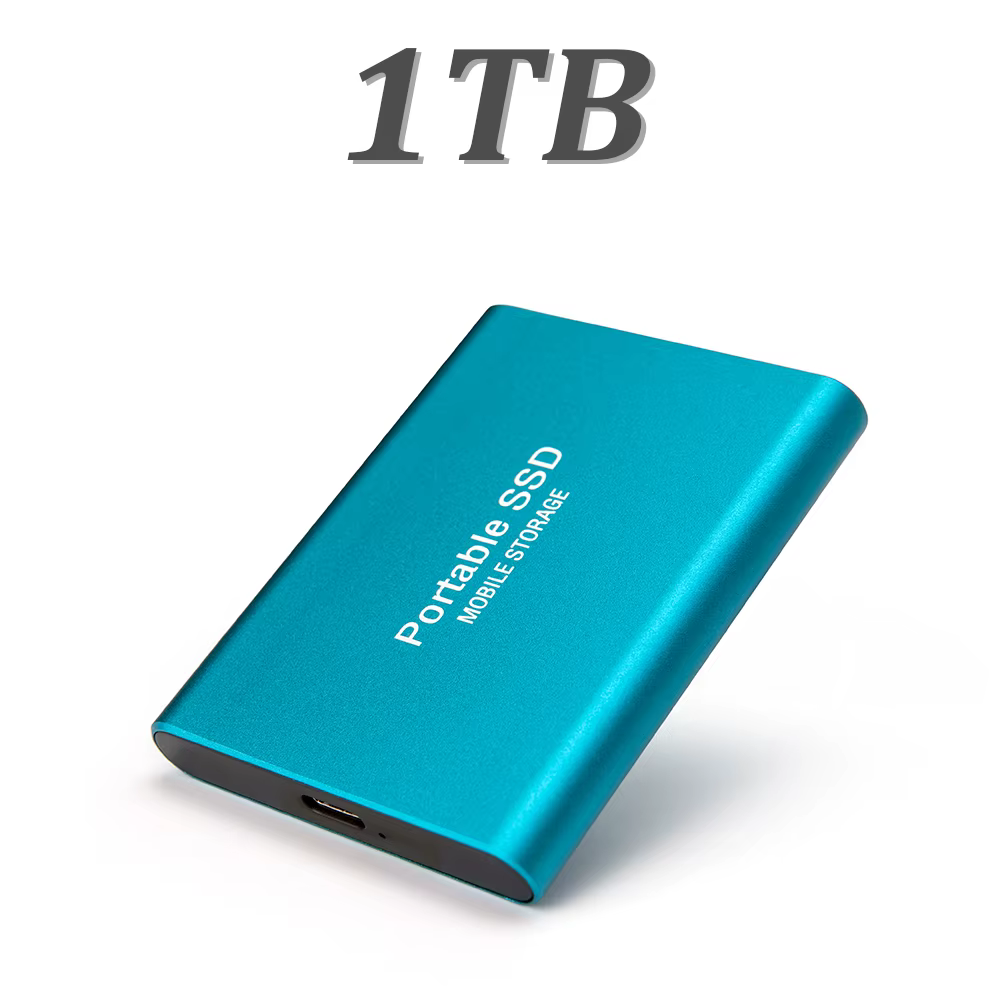 SSD portable 1 To, original, externe, USB 3.2, haute vitesse, grande capacité 2 To/4 To, compatible 