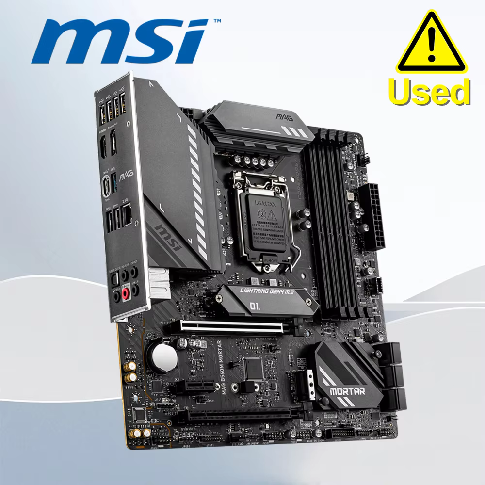 Carte mère MSI MAG B560M MORTAR LGA 1200 4×DDR4 128 Go PCI-E 4.0