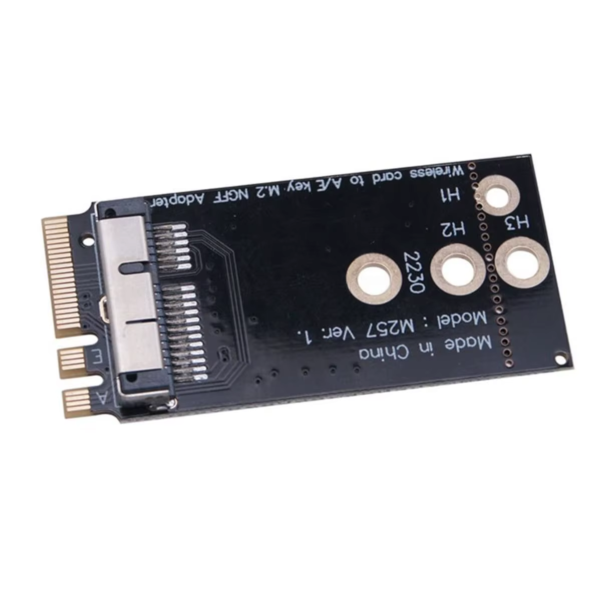 Mega vente 618 : Carte adaptateur sans fil A1466 BCM94360CS2 vers NGFF M.2 Key A/E pour Mac OS